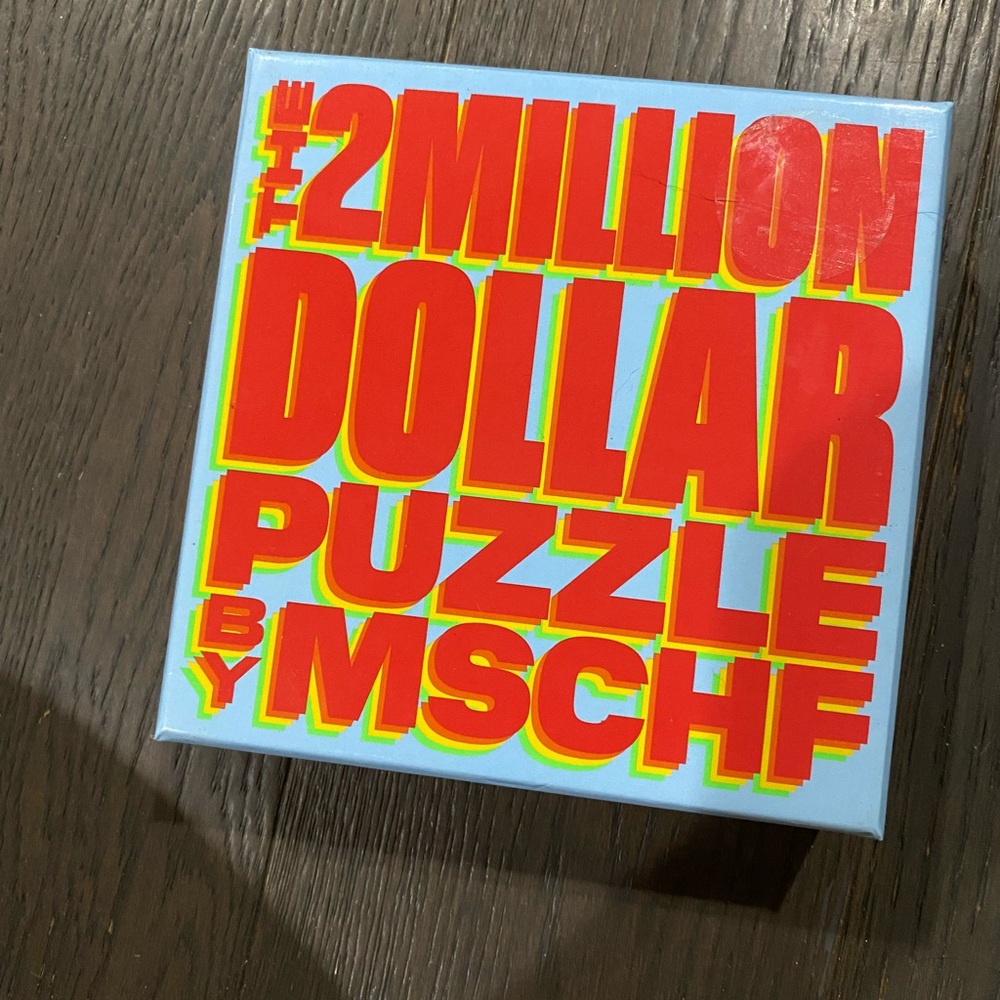 2 Million Dollar Puzzle - Red and Yellow